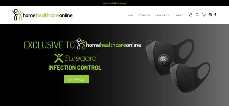 Home Healthcare Online — Suregard homepage